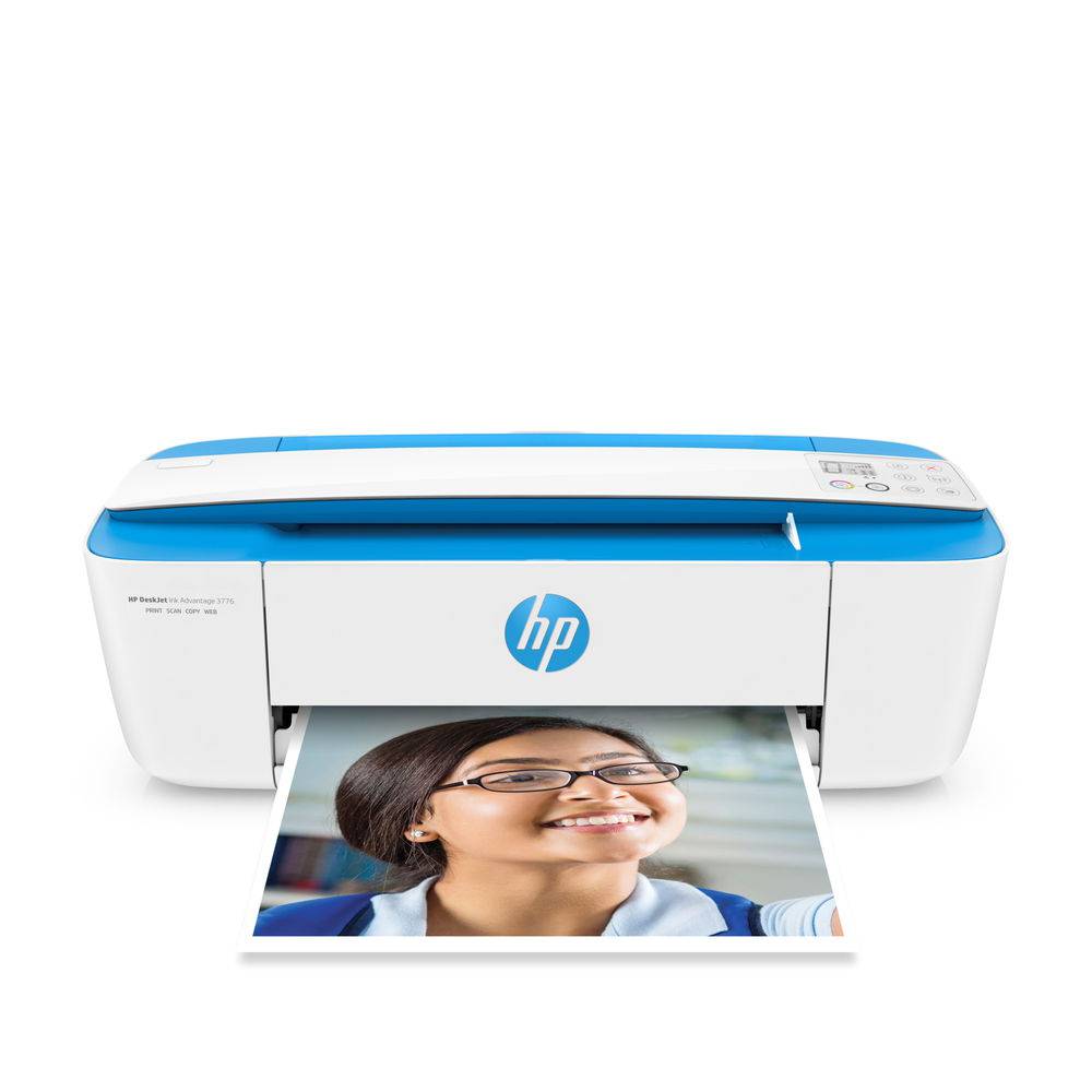 Impressora Multifuncional HP DeskJet Ink Advantage 3776 Jato de Tinta Wi-Fi
