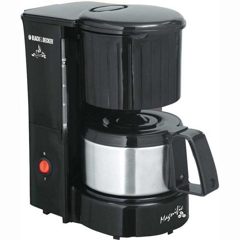 Cafeteira 12 Cafés Black Decker CM12 Magnific