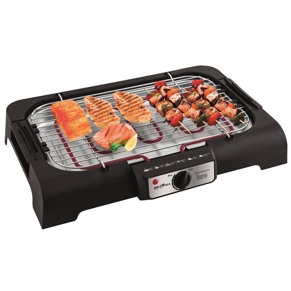 Churrasqueira Elétrica Britânia Gourmet CGB2 127v 
