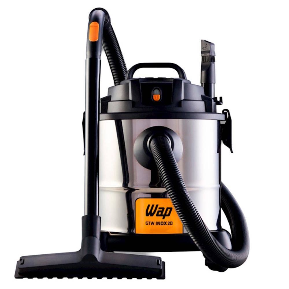 Aspirador de Pó e Água Inox 1600w GTW 20 Litros Wap