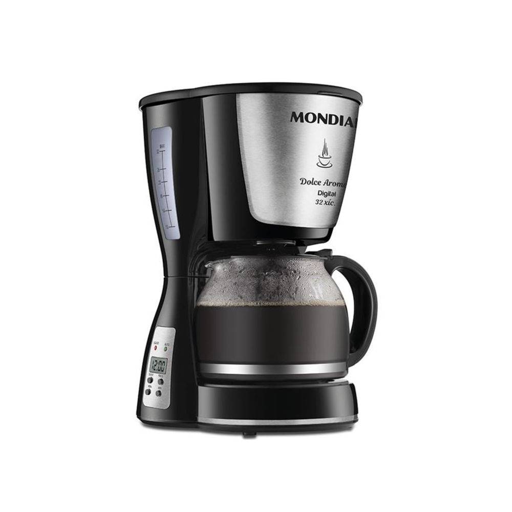Cafeteira Elétrica Dolce Arome 32 Xícaras Digital C-31 Preta 110v Mondial 