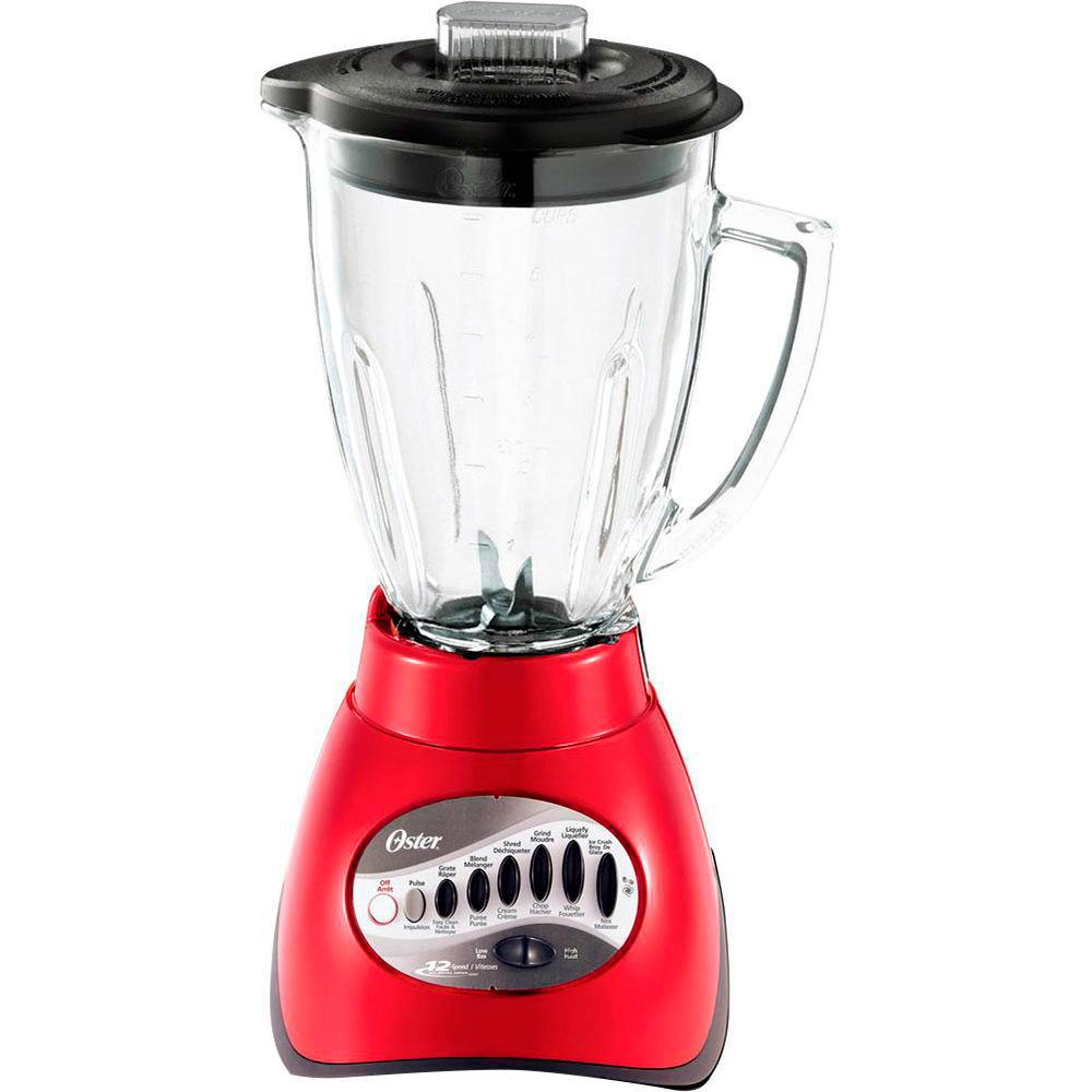 Liquidificador Oster 12 Velocidades com Jarra De Vidro 127v