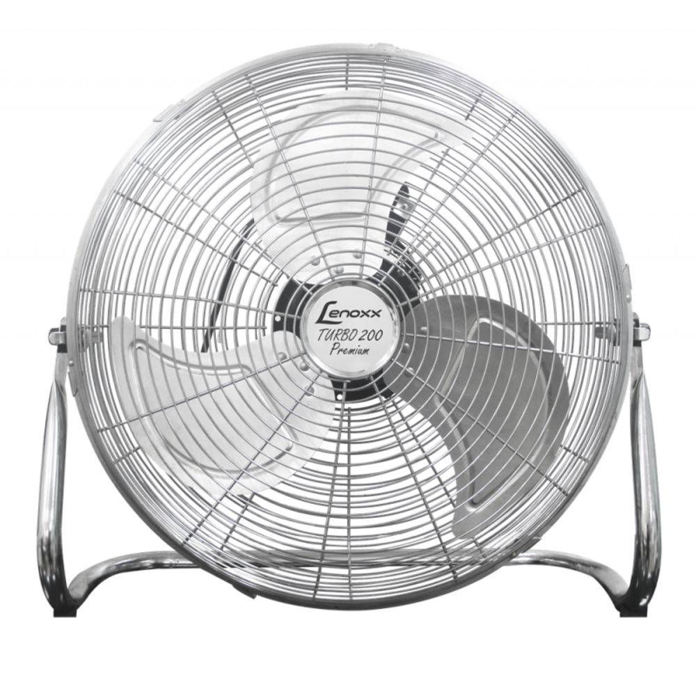 Circulador de ar Turbo PCR251 Cromado Lenoxx 127v