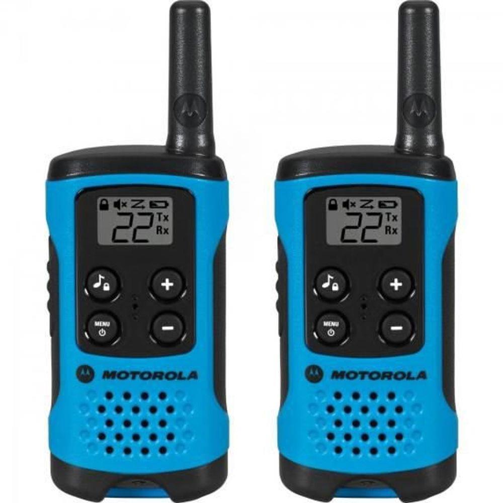 Rádio Comunicador Talkabout 25km T100BR Azul Motorola